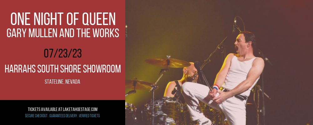 One Night of Queen - Gary Mullen and The Works at Harrahs South Shore Showroom