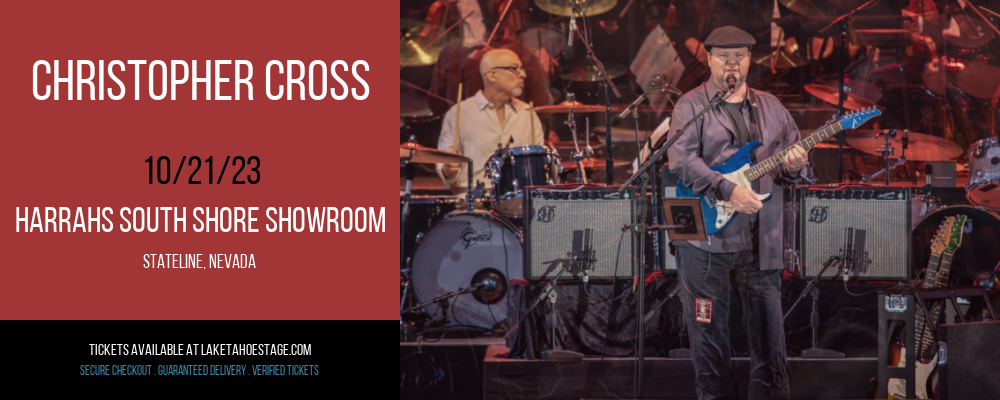 Christopher Cross at Harrahs South Shore Showroom