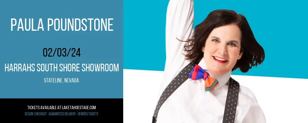 Paula Poundstone at Harrahs South Shore Showroom