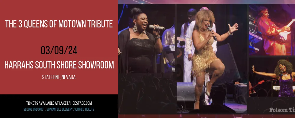 The 3 Queens Of Motown Tribute at Harrahs South Shore Showroom