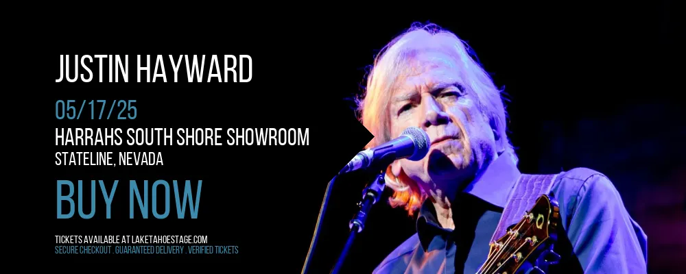 Justin Hayward at Harrahs South Shore Showroom